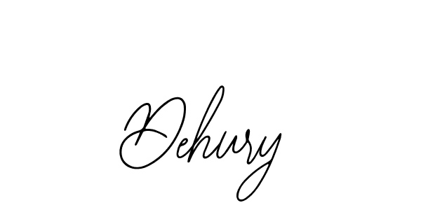 Make a beautiful signature design for name Dehury. With this signature (Bearetta-2O07w) style, you can create a handwritten signature for free. Dehury signature style 12 images and pictures png