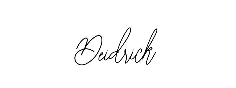 Bearetta-2O07w is a professional signature style that is perfect for those who want to add a touch of class to their signature. It is also a great choice for those who want to make their signature more unique. Get Deidrick name to fancy signature for free. Deidrick signature style 12 images and pictures png