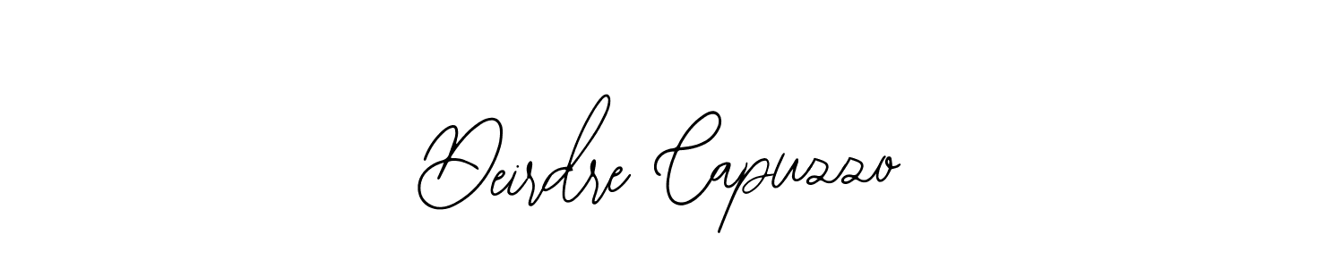 Also we have Deirdre Capuzzo name is the best signature style. Create professional handwritten signature collection using Bearetta-2O07w autograph style. Deirdre Capuzzo signature style 12 images and pictures png