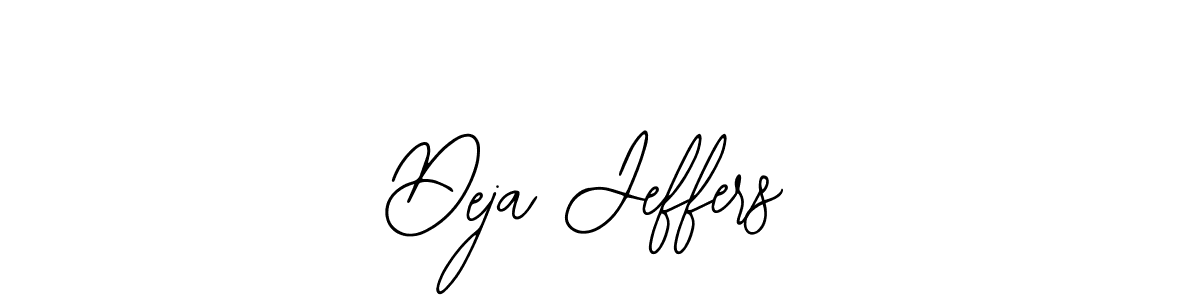 Create a beautiful signature design for name Deja Jeffers. With this signature (Bearetta-2O07w) fonts, you can make a handwritten signature for free. Deja Jeffers signature style 12 images and pictures png