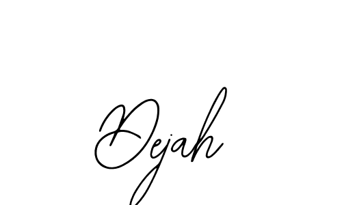 How to make Dejah signature? Bearetta-2O07w is a professional autograph style. Create handwritten signature for Dejah name. Dejah signature style 12 images and pictures png