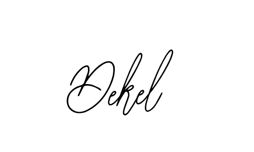 Make a beautiful signature design for name Dekel. Use this online signature maker to create a handwritten signature for free. Dekel signature style 12 images and pictures png