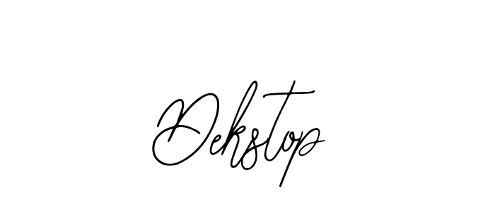 if you are searching for the best signature style for your name Dekstop. so please give up your signature search. here we have designed multiple signature styles  using Bearetta-2O07w. Dekstop signature style 12 images and pictures png