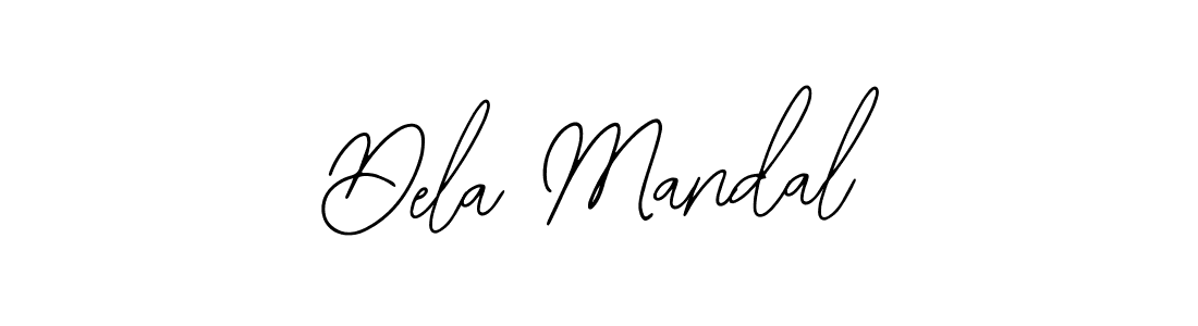 Use a signature maker to create a handwritten signature online. With this signature software, you can design (Bearetta-2O07w) your own signature for name Dela Mandal. Dela Mandal signature style 12 images and pictures png