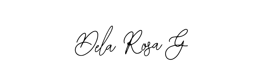 How to Draw Dela Rosa G signature style? Bearetta-2O07w is a latest design signature styles for name Dela Rosa G. Dela Rosa G signature style 12 images and pictures png