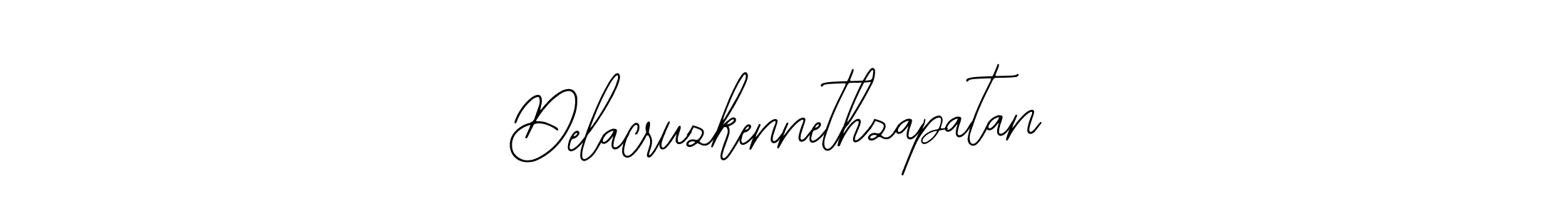Make a beautiful signature design for name Delacruzkennethzapatan. Use this online signature maker to create a handwritten signature for free. Delacruzkennethzapatan signature style 12 images and pictures png