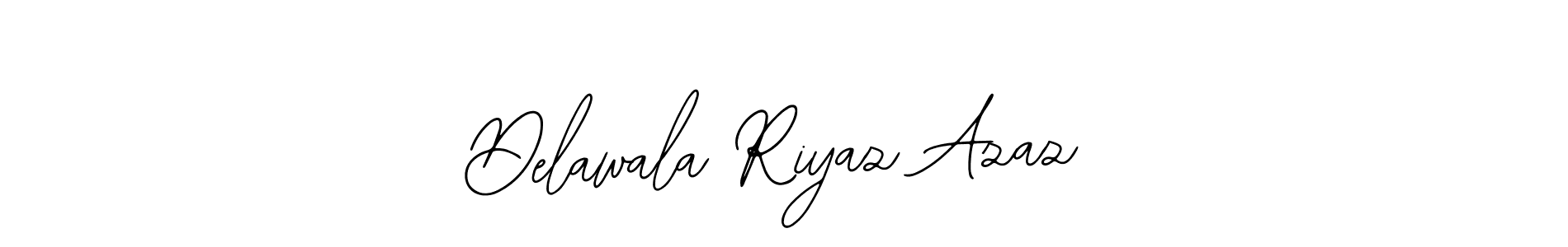 Use a signature maker to create a handwritten signature online. With this signature software, you can design (Bearetta-2O07w) your own signature for name Delawala Riyaz Azaz. Delawala Riyaz Azaz signature style 12 images and pictures png