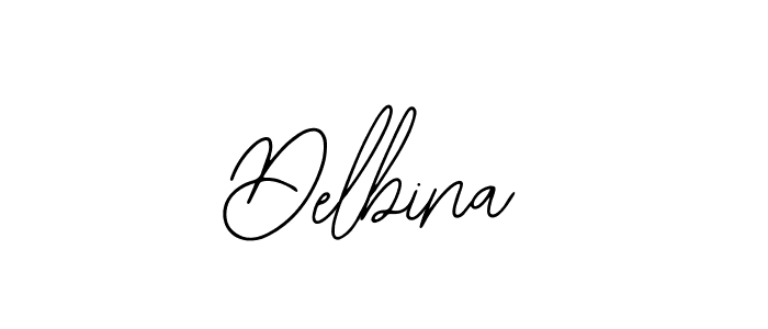 Make a beautiful signature design for name Delbina. With this signature (Bearetta-2O07w) style, you can create a handwritten signature for free. Delbina signature style 12 images and pictures png