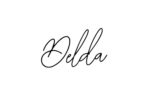 Bearetta-2O07w is a professional signature style that is perfect for those who want to add a touch of class to their signature. It is also a great choice for those who want to make their signature more unique. Get Delda name to fancy signature for free. Delda signature style 12 images and pictures png