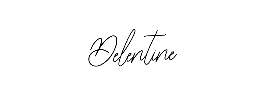 Design your own signature with our free online signature maker. With this signature software, you can create a handwritten (Bearetta-2O07w) signature for name Delentine. Delentine signature style 12 images and pictures png