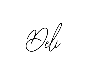 Make a beautiful signature design for name Deli. With this signature (Bearetta-2O07w) style, you can create a handwritten signature for free. Deli signature style 12 images and pictures png