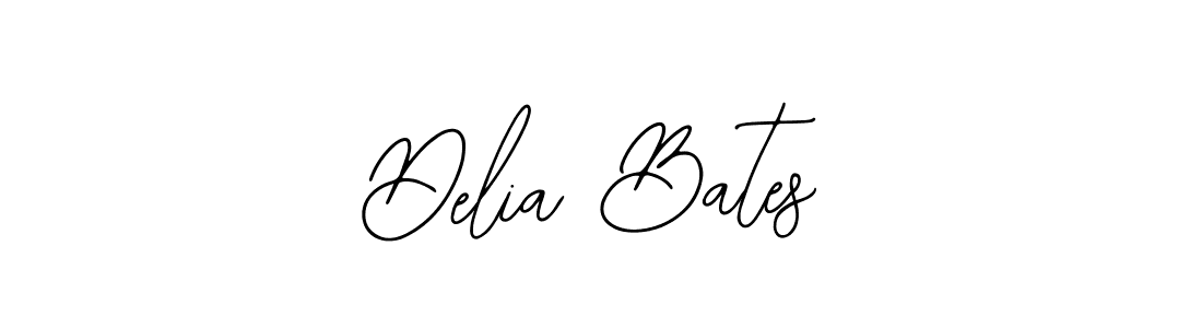 How to make Delia Bates name signature. Use Bearetta-2O07w style for creating short signs online. This is the latest handwritten sign. Delia Bates signature style 12 images and pictures png