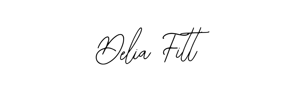 You should practise on your own different ways (Bearetta-2O07w) to write your name (Delia Fitt) in signature. don't let someone else do it for you. Delia Fitt signature style 12 images and pictures png