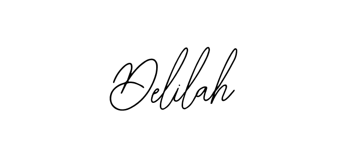 How to make Delilah name signature. Use Bearetta-2O07w style for creating short signs online. This is the latest handwritten sign. Delilah signature style 12 images and pictures png