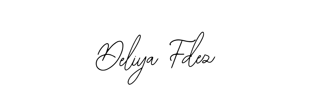 Similarly Bearetta-2O07w is the best handwritten signature design. Signature creator online .You can use it as an online autograph creator for name Deliya Fdez. Deliya Fdez signature style 12 images and pictures png