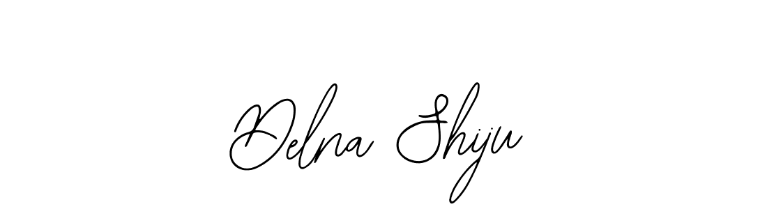 Delna Shiju stylish signature style. Best Handwritten Sign (Bearetta-2O07w) for my name. Handwritten Signature Collection Ideas for my name Delna Shiju. Delna Shiju signature style 12 images and pictures png