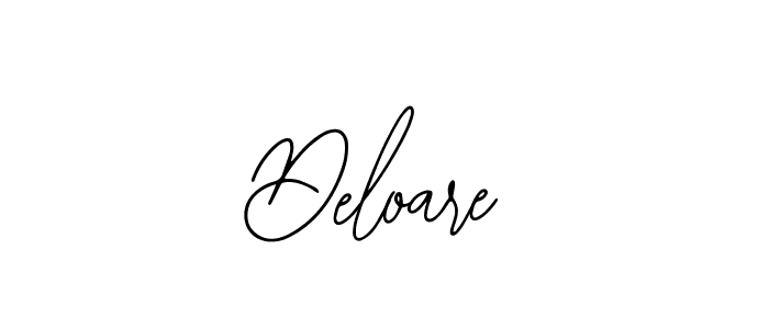 The best way (Bearetta-2O07w) to make a short signature is to pick only two or three words in your name. The name Deloare include a total of six letters. For converting this name. Deloare signature style 12 images and pictures png