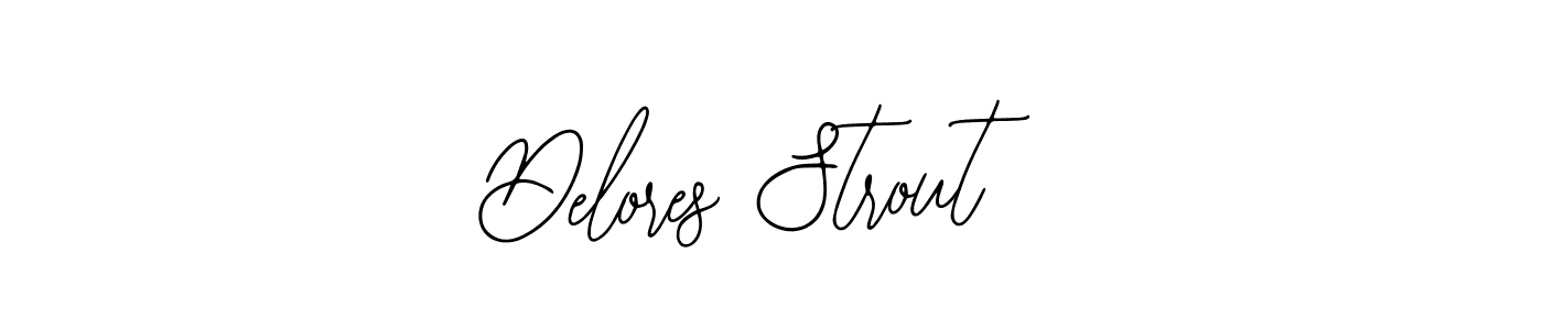 Make a beautiful signature design for name Delores Strout. Use this online signature maker to create a handwritten signature for free. Delores Strout signature style 12 images and pictures png