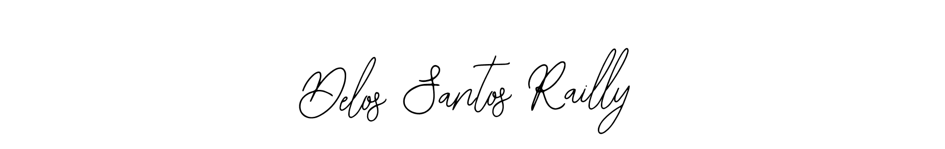 Make a beautiful signature design for name Delos Santos Railly. With this signature (Bearetta-2O07w) style, you can create a handwritten signature for free. Delos Santos Railly signature style 12 images and pictures png