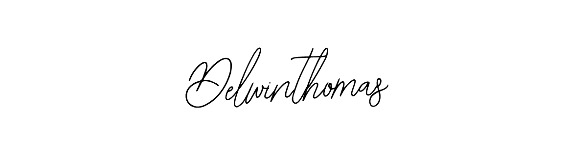 How to make Delwinthomas signature? Bearetta-2O07w is a professional autograph style. Create handwritten signature for Delwinthomas name. Delwinthomas signature style 12 images and pictures png