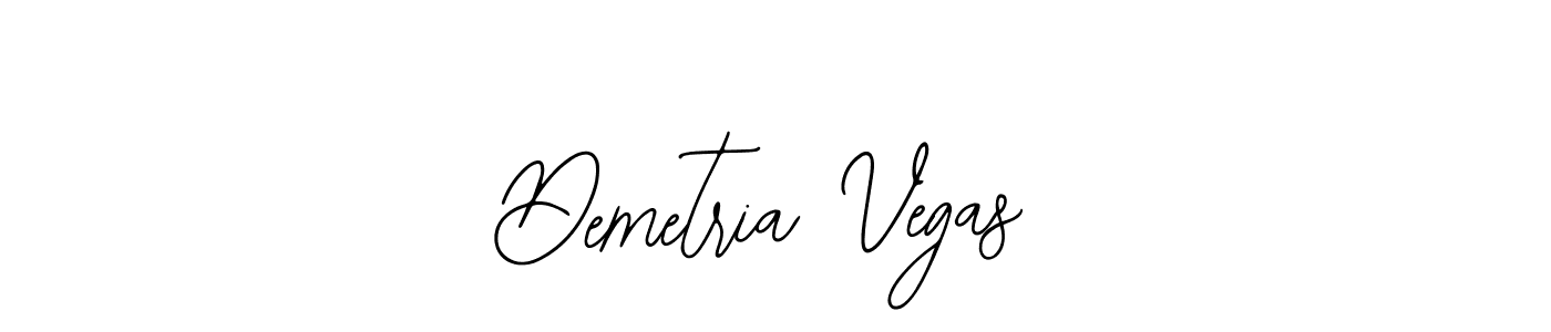 It looks lik you need a new signature style for name Demetria Vegas. Design unique handwritten (Bearetta-2O07w) signature with our free signature maker in just a few clicks. Demetria Vegas signature style 12 images and pictures png