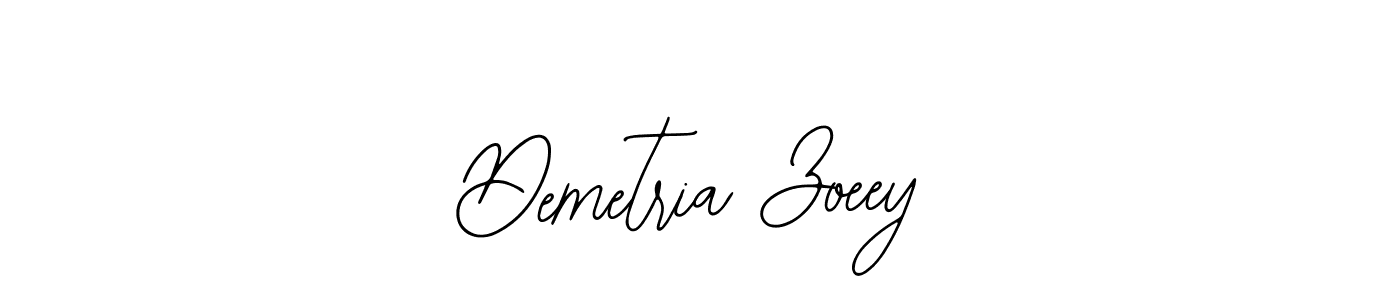 Also You can easily find your signature by using the search form. We will create Demetria Zoeey name handwritten signature images for you free of cost using Bearetta-2O07w sign style. Demetria Zoeey signature style 12 images and pictures png