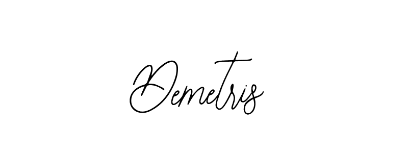 How to make Demetris name signature. Use Bearetta-2O07w style for creating short signs online. This is the latest handwritten sign. Demetris signature style 12 images and pictures png