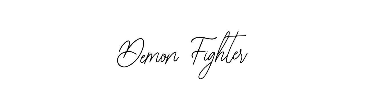 Make a beautiful signature design for name Demon Fighter. With this signature (Bearetta-2O07w) style, you can create a handwritten signature for free. Demon Fighter signature style 12 images and pictures png