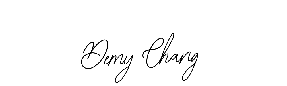 This is the best signature style for the Demy Chang name. Also you like these signature font (Bearetta-2O07w). Mix name signature. Demy Chang signature style 12 images and pictures png