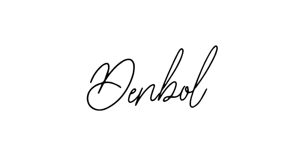 How to make Denbol signature? Bearetta-2O07w is a professional autograph style. Create handwritten signature for Denbol name. Denbol signature style 12 images and pictures png
