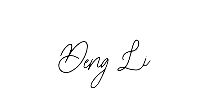 Also we have Deng Li name is the best signature style. Create professional handwritten signature collection using Bearetta-2O07w autograph style. Deng Li signature style 12 images and pictures png