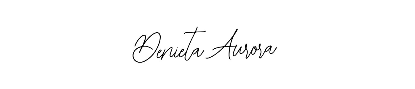 Similarly Bearetta-2O07w is the best handwritten signature design. Signature creator online .You can use it as an online autograph creator for name Denieta Aurora. Denieta Aurora signature style 12 images and pictures png