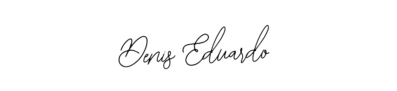 Create a beautiful signature design for name Denis Eduardo. With this signature (Bearetta-2O07w) fonts, you can make a handwritten signature for free. Denis Eduardo signature style 12 images and pictures png