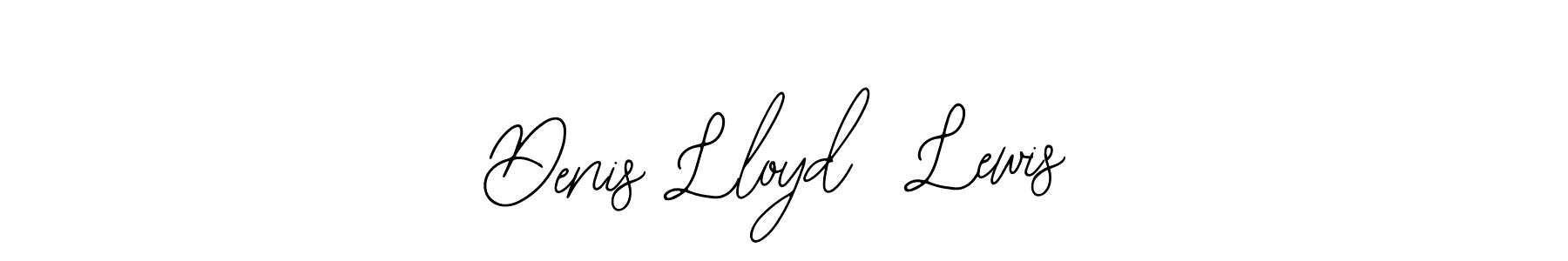 Once you've used our free online signature maker to create your best signature Bearetta-2O07w style, it's time to enjoy all of the benefits that Denis Lloyd  Lewis name signing documents. Denis Lloyd  Lewis signature style 12 images and pictures png