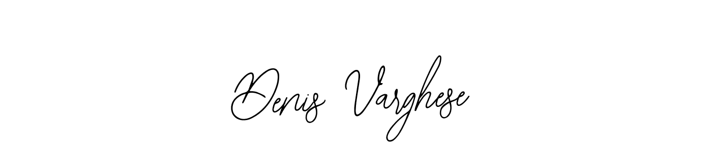 Design your own signature with our free online signature maker. With this signature software, you can create a handwritten (Bearetta-2O07w) signature for name Denis Varghese. Denis Varghese signature style 12 images and pictures png