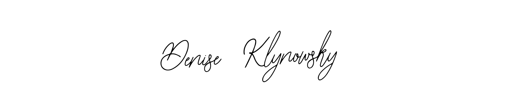 Make a beautiful signature design for name Denise  Klynowsky. Use this online signature maker to create a handwritten signature for free. Denise  Klynowsky signature style 12 images and pictures png