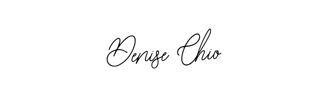 How to make Denise Chio name signature. Use Bearetta-2O07w style for creating short signs online. This is the latest handwritten sign. Denise Chio signature style 12 images and pictures png