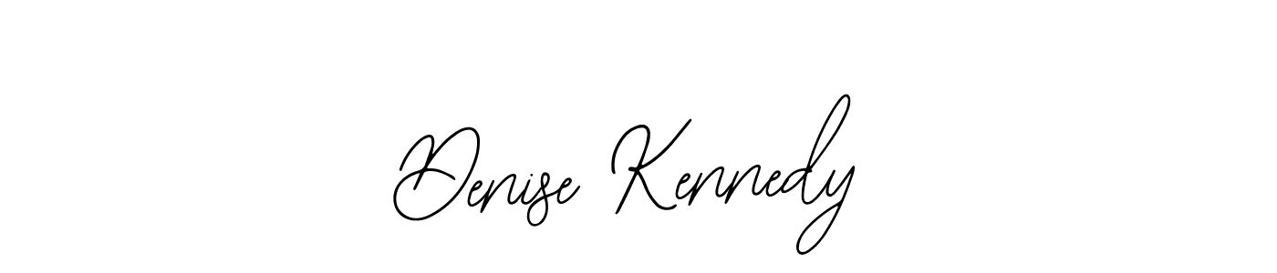 You should practise on your own different ways (Bearetta-2O07w) to write your name (Denise Kennedy) in signature. don't let someone else do it for you. Denise Kennedy signature style 12 images and pictures png