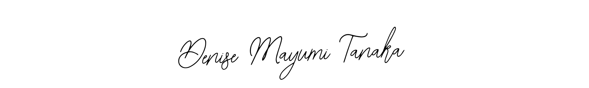 Make a beautiful signature design for name Denise Mayumi Tanaka. With this signature (Bearetta-2O07w) style, you can create a handwritten signature for free. Denise Mayumi Tanaka signature style 12 images and pictures png