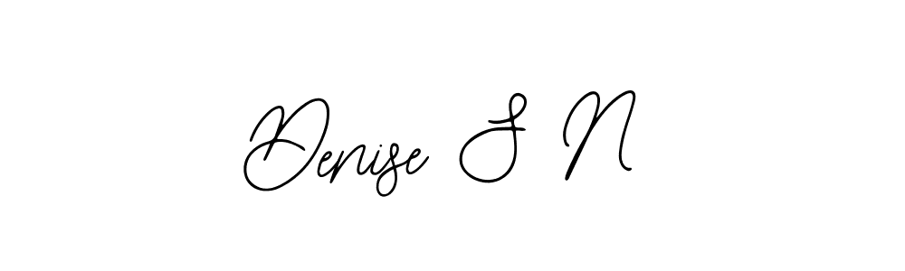 It looks lik you need a new signature style for name Denise S N. Design unique handwritten (Bearetta-2O07w) signature with our free signature maker in just a few clicks. Denise S N signature style 12 images and pictures png
