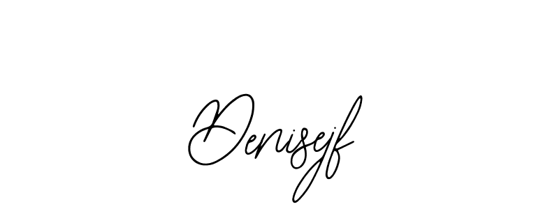 The best way (Bearetta-2O07w) to make a short signature is to pick only two or three words in your name. The name Denisejf include a total of six letters. For converting this name. Denisejf signature style 12 images and pictures png