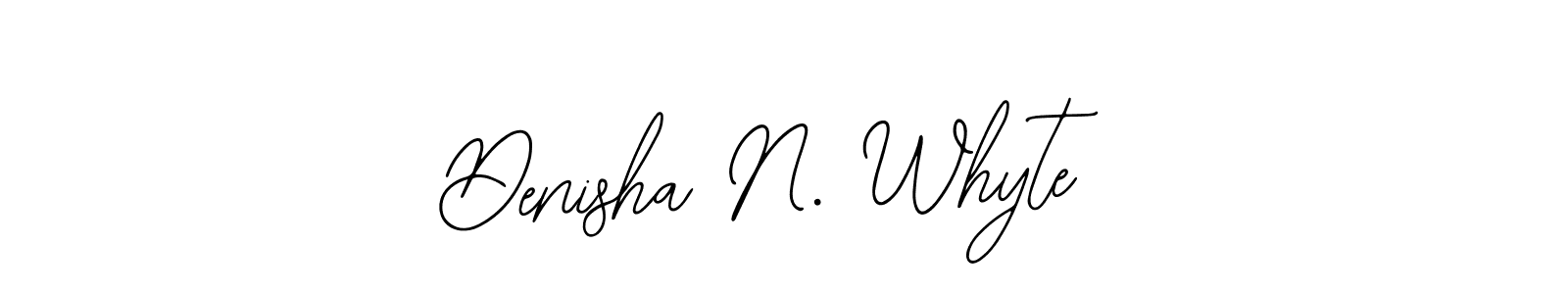 Make a short Denisha N. Whyte signature style. Manage your documents anywhere anytime using Bearetta-2O07w. Create and add eSignatures, submit forms, share and send files easily. Denisha N. Whyte signature style 12 images and pictures png