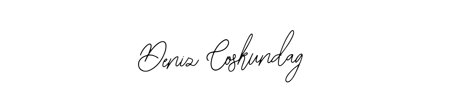 You should practise on your own different ways (Bearetta-2O07w) to write your name (Deniz Coskundag) in signature. don't let someone else do it for you. Deniz Coskundag signature style 12 images and pictures png