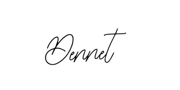 The best way (Bearetta-2O07w) to make a short signature is to pick only two or three words in your name. The name Dennet include a total of six letters. For converting this name. Dennet signature style 12 images and pictures png
