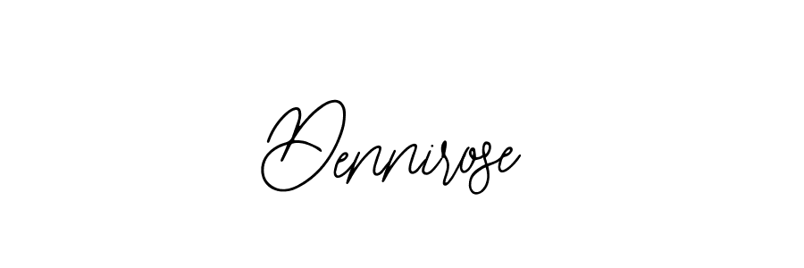 Dennirose stylish signature style. Best Handwritten Sign (Bearetta-2O07w) for my name. Handwritten Signature Collection Ideas for my name Dennirose. Dennirose signature style 12 images and pictures png