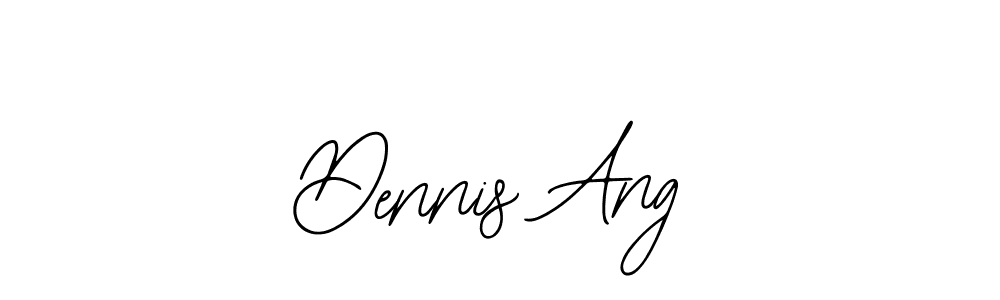 Dennis Ang stylish signature style. Best Handwritten Sign (Bearetta-2O07w) for my name. Handwritten Signature Collection Ideas for my name Dennis Ang. Dennis Ang signature style 12 images and pictures png