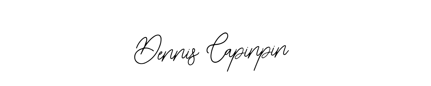 Create a beautiful signature design for name Dennis Capinpin. With this signature (Bearetta-2O07w) fonts, you can make a handwritten signature for free. Dennis Capinpin signature style 12 images and pictures png