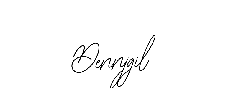 Make a beautiful signature design for name Dennjgil. With this signature (Bearetta-2O07w) style, you can create a handwritten signature for free. Dennjgil signature style 12 images and pictures png