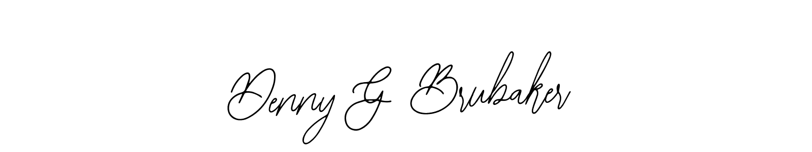 Similarly Bearetta-2O07w is the best handwritten signature design. Signature creator online .You can use it as an online autograph creator for name Denny G Brubaker. Denny G Brubaker signature style 12 images and pictures png