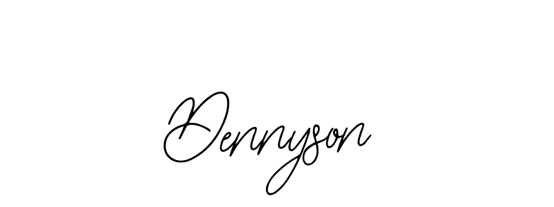 Create a beautiful signature design for name Dennyson. With this signature (Bearetta-2O07w) fonts, you can make a handwritten signature for free. Dennyson signature style 12 images and pictures png